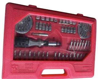 75 Pc Ratcheting Screwdriver Bit Set
