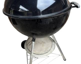 Black Weber Charcoal Grill