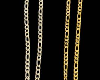 Pair of Costume Cross Necklaces