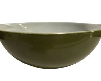 Vintage Pyrex Avocado Green Bowl