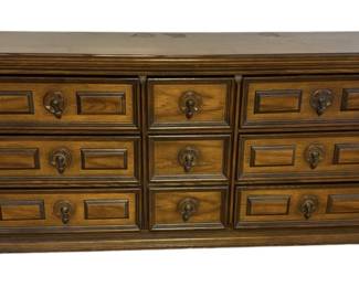 Vintage Bassett Furniture Dresser