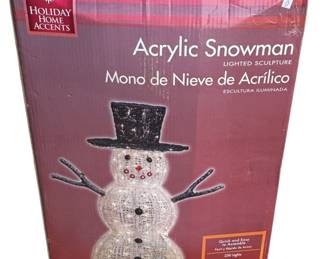 45 NEW Acrylic Snowman