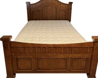 Queen Size Wood Bed