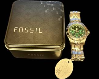 NEW Fossil Blue Watch