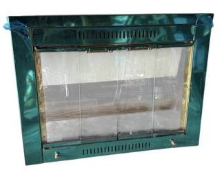 Brass Fireplace Frame