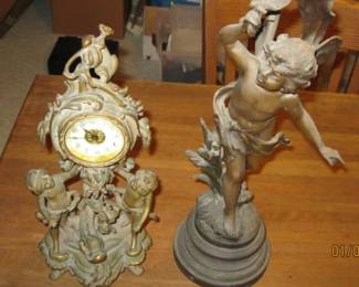 JENNINGS CLOCK STATUE