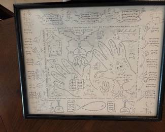 Artist channeled by Spritual guide while painting, Katra Marie Prickle, signed original 