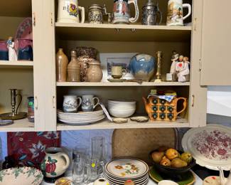 Kitchen is set with lots of wonderful items