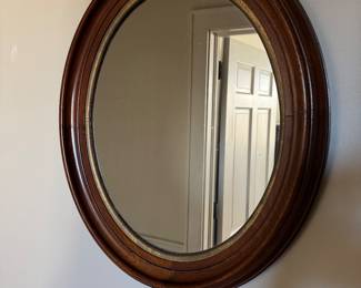 Oval mirror