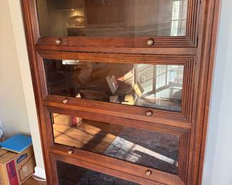 Modern reproduction of a classic barrister bookcase