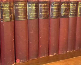 Vintage set of Alexander Dumas