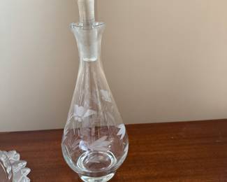 Mid century decanter