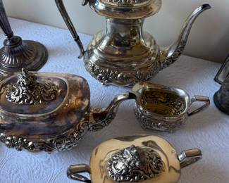 Silver plate service