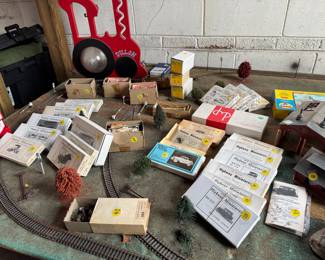 Lots of train accessories