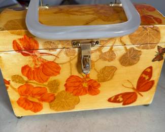 Vintage wooden purse