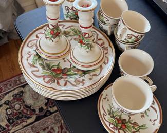 Tiffany Holiday china