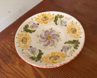 Chalet Susanne art pottery plate