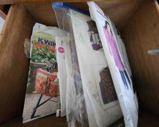 Sewing Patterns - 6 Drawers FULL