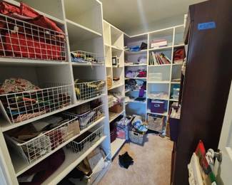 Closet FULL of more Fabric
