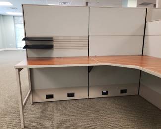 New cubicles - sold as a group 16 desk / grouped in 4 sets of desks and 4 groups for a total of 16 desks.