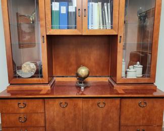 Executive Hutch - goes with Executive Office Desk set.