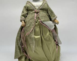 Antique German Doll w/Porcelain Head