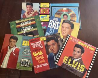 Vintage Vinyl - 7 Elvis Presley Albums
