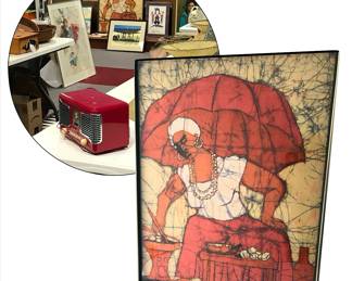 Large print, unsigned; from an Atlanta collector of Black Americana; circular image provides some idea of scale