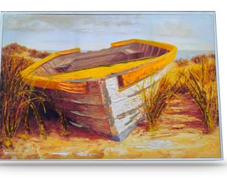 Karl Soderlund giclee artwork entitled "Vineyard Launch" 