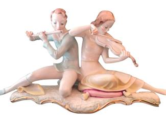 Lorenz Hutschenreuther porcelain figurines "Sonata"