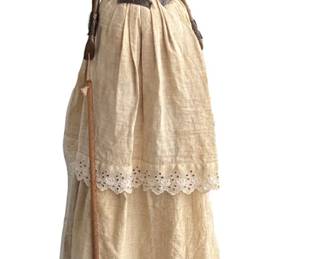 Vintage Indonesian Wayang Golek stick puppet on stand; several Indonesian puppets available