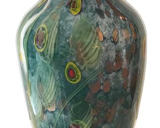 Dale Tiffany or Murano art glass vase