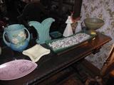 Vintage Pottery Including Roseville.Haeger