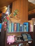 Boat is sold.Books are still there.Vintage Cash registers have sold