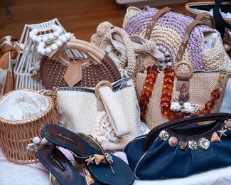 Lots of designer purses