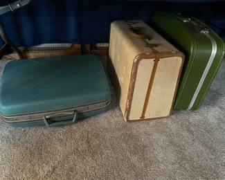 Vintage suitcases