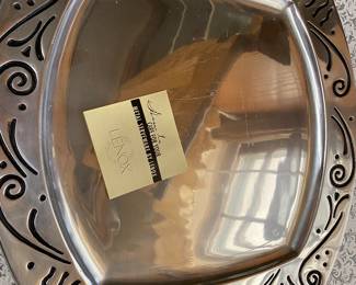Lenox pewter platter
