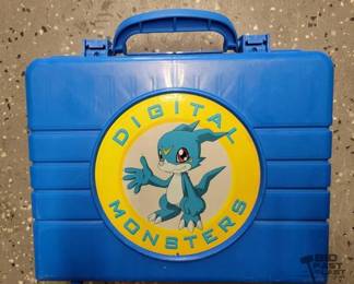 5556  Digital Monsters Carrying Case with Legos
