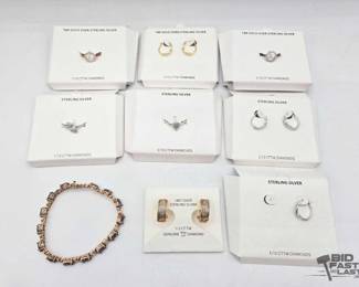 918  Sterling Silver  18k Gold Over Sterling Silver