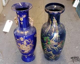 5798  2 Large Vases