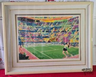 2106  Volvo Masters 83 Print Signed LeRoy Nieman