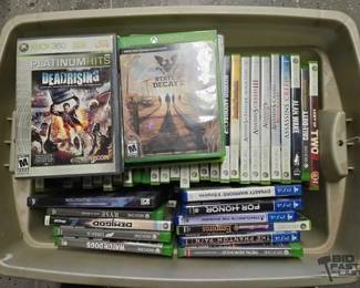 5514  Xbox, Xbox 360 and PS4 Video Games