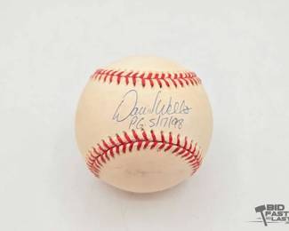 1816  David Wells Signed Baseball