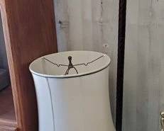 5010  Decorative Lamp with Lamp Shade and Floor