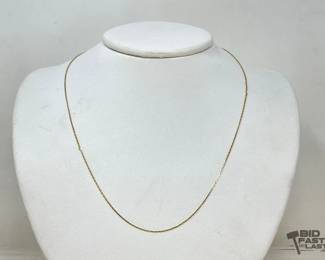 721  14k Yellow Gold Petite Chain, 1g