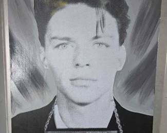 2211  Sinatra Mugshots Signed Steve Kaufman Hand