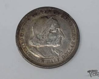 1400  1983 United States Colombian Half Dollar