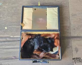 3006  7 Pieces of Scrap Fur in Case