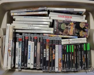 5520  PS3, Wii and Nintendo 3DS Video Games