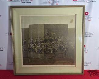 2116  Signed Zhang Minjie Framed Artwork
